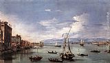 Francesco Guardi Canvas Paintings - The Lagoon from the Fondamenta Nuove